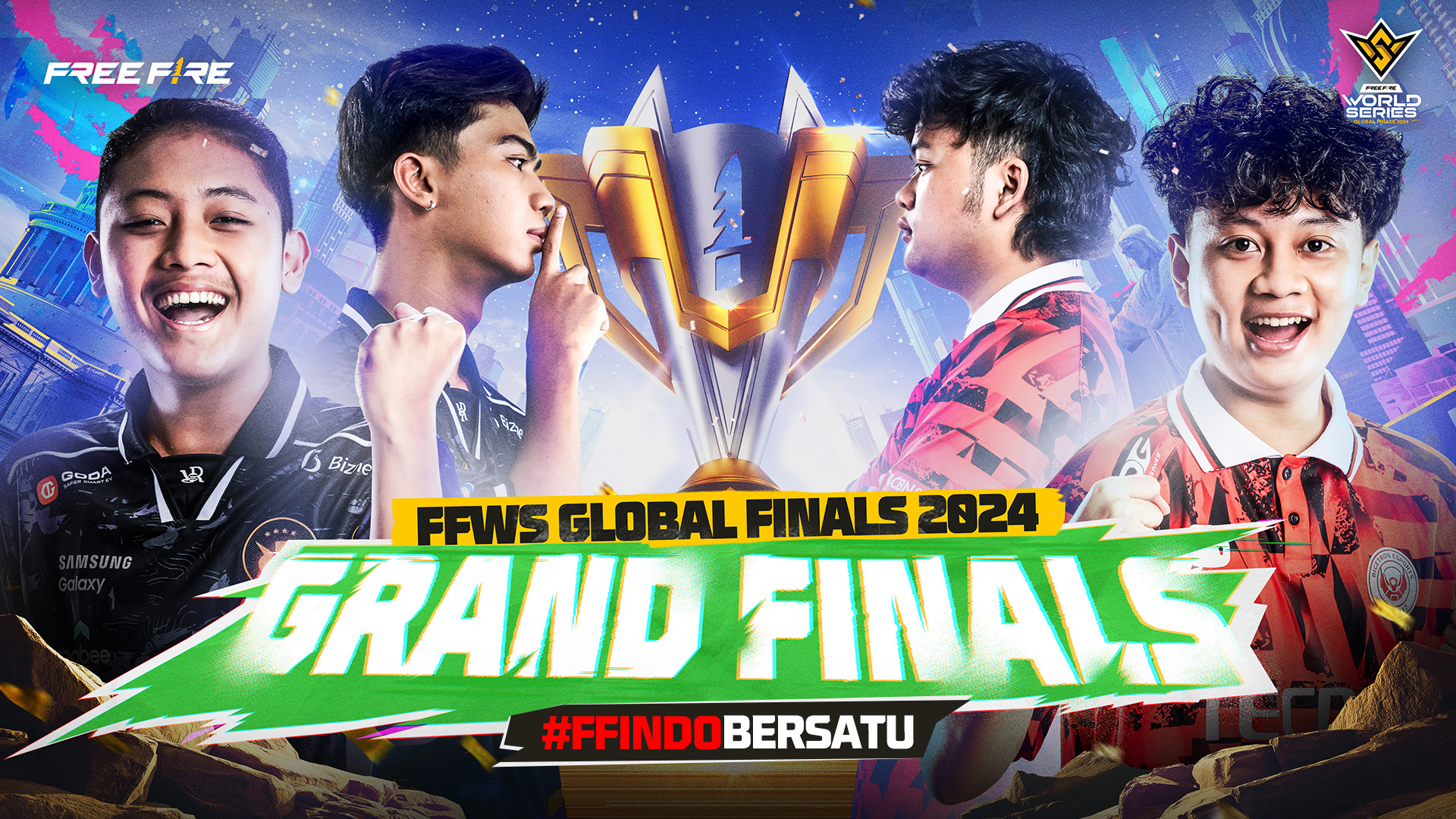 Dukung RRQ Kazu dan Bigetron Delta di FFWS Global Finals 2024