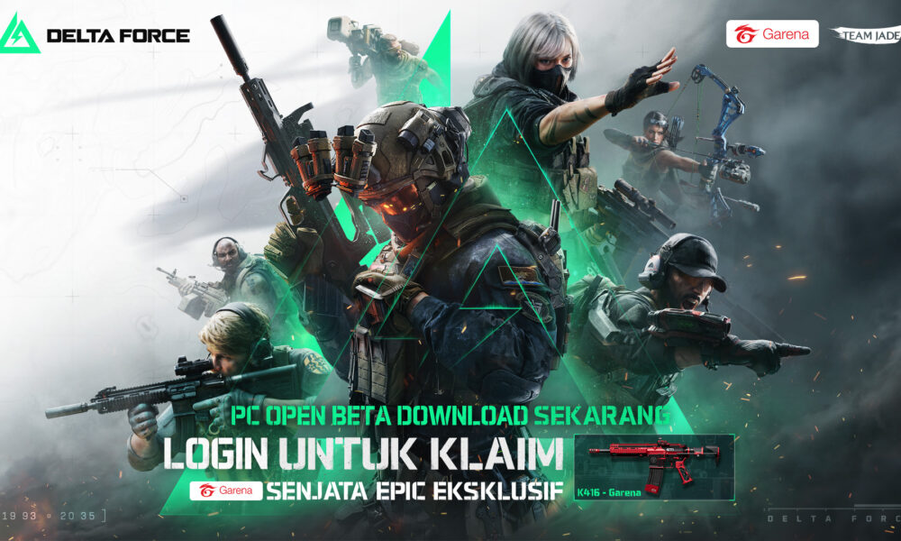 Mainkan Sekarang! Garena Delta Force® Versi PC Resmi Diluncurkan, Dapatkan Skin Senjata Epik Gratis