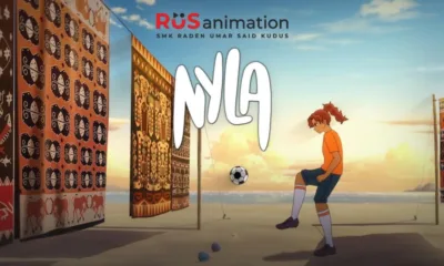 Poster Film Animasi Nyla karya siswa SMK RUS Kudus, kolaborasi dengan JKT48 dan Laleilmanino