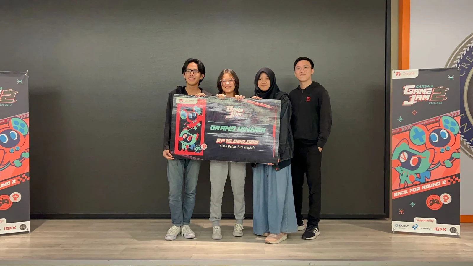 Tim Flying Dutchman ITB juara Garena Game Jam 2025