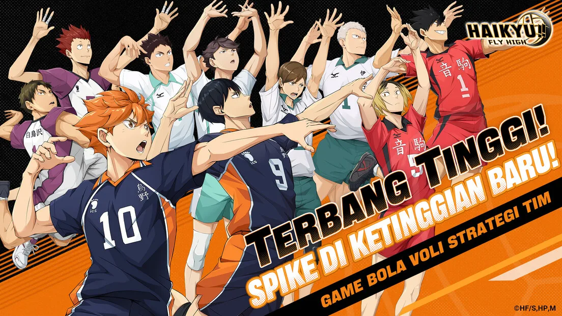 Garena Terbitkan Game Baru HAIKYU!! FLY HIGH, Pra-Registrasi Dimulai Hari Ini