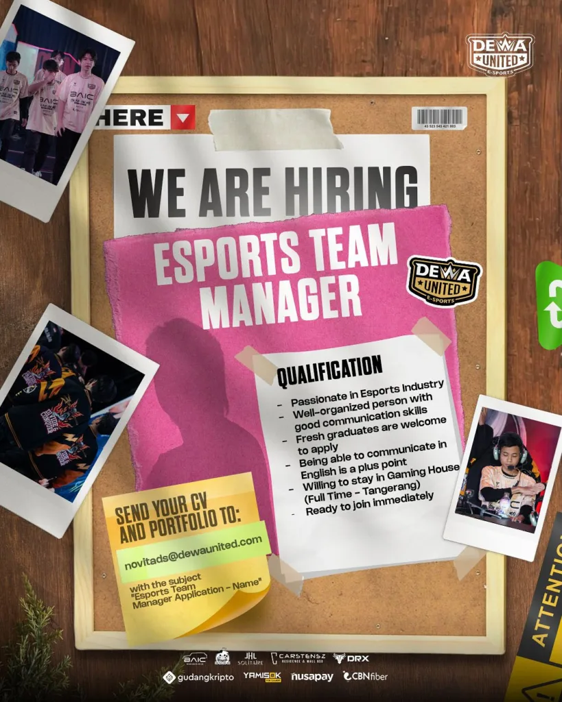 Rekrutmen Besar-Besaran! Dewa United Esports Buka Open Trial Pro Player Free Fire dan Lowongan Team Manager Sekaligus! 52 Poster Open Trial Dewa United Free Fire Apollo Season 48