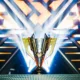 Logo resmi FFWS Global Finals 2025 Jakarta atau Tim RRQ Kazu di panggung FFWS 2025