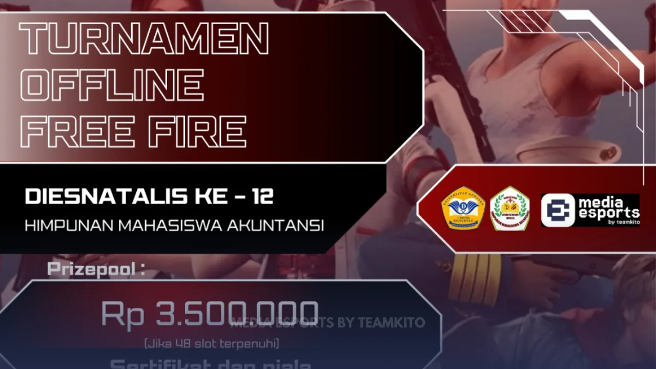 HIMA Akuntansi Unived Bengkulu Gelar Turnamen Offline Mobile Legends & Free Fire, Rebut Total Hadiah Jutaan Rupiah!