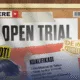 Poster Open Trial Dewa United Free Fire Apollo Season 48