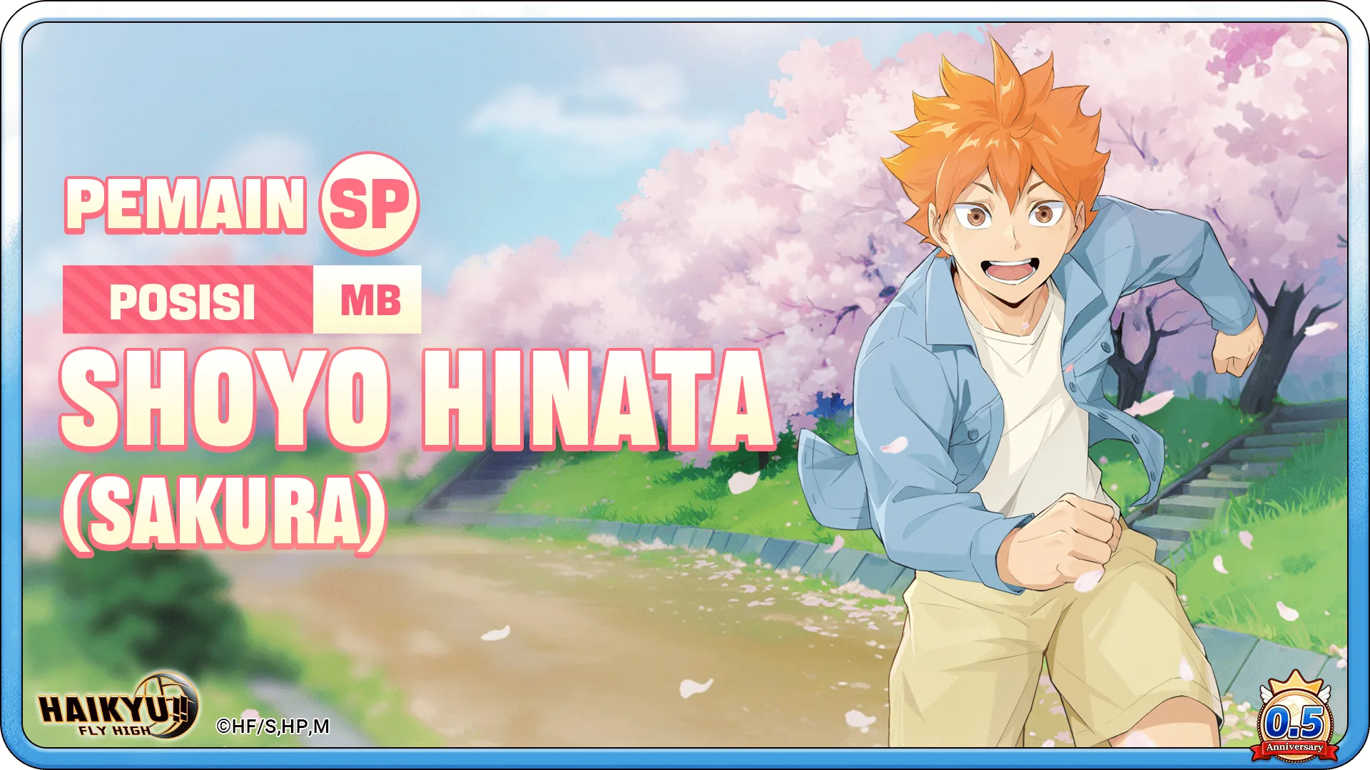 Duo “Freak Quick” Tiba di HAIKYU!! FLY HIGH, Mengawali Perayaan 0.5 Anniversary dengan UR Tobio Kageyama dan SP Shoyo Hinata
