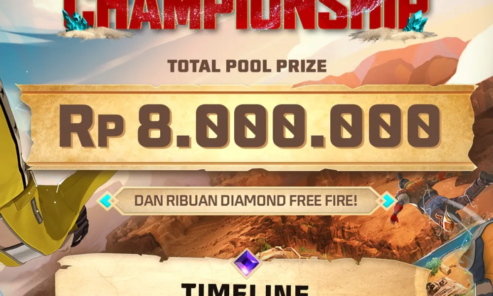 RAMADHAN BATTLE CHAMPIONSHIP: Hadiah Total Rp8 Juta + Ribuan Diamond Free Fire Siap Di rebut!