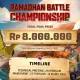 RAMADHAN BATTLE CHAMPIONSHIP: Hadiah Total Rp8 Juta + Ribuan Diamond Free Fire Siap Di rebut!