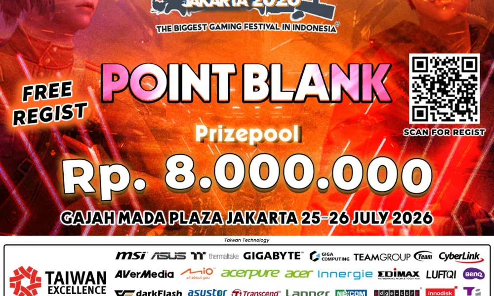 GRATIS! Turnamen Point Blank IGEX 2026 di Gajah Mada Plaza Jakarta - Hadiah Jutaan Rupiah!
