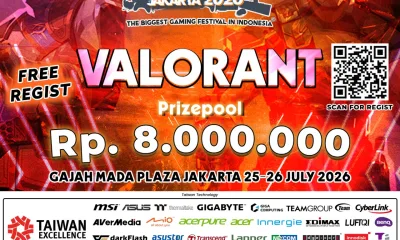 GRATIS! Turnamen Valorant IGEX 2026 di Gajah Mada Plaza Jakarta - Hadiah Jutaan Rupiah!